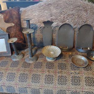 Vintage candle sticks.